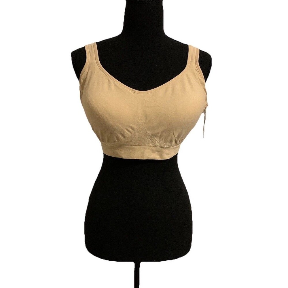 Truekind Daily Comfort Wireless Shaper Bra Beige Size 2XL NWT